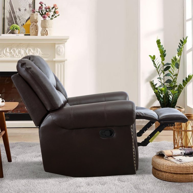 Linley Leatherette Manual Standard Recliner by Urban Recliner - Image 3