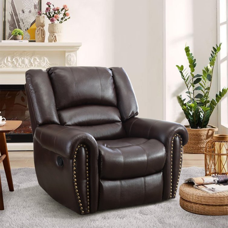 Linley Leatherette Manual Standard Recliner by Urban Recliner
