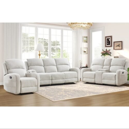 3 Piece Manual Recliner Sofa Set by Urban Recliner